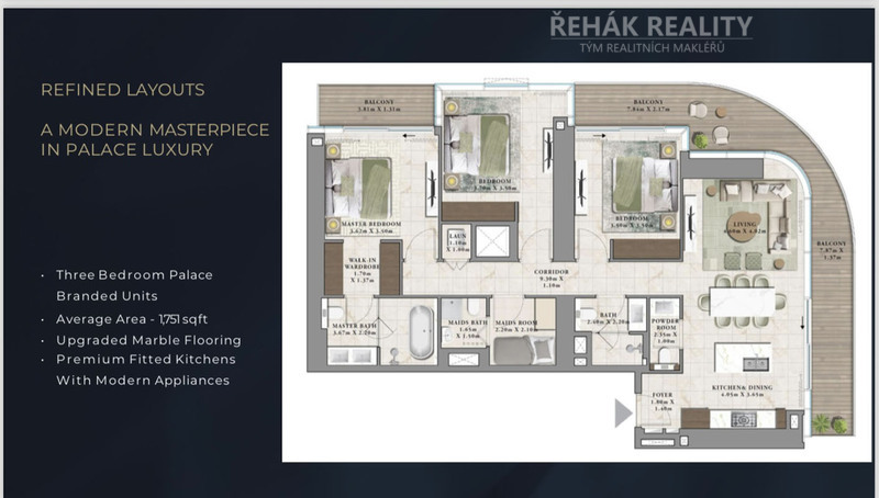 Villa del Gavi by Mr. Eight (Dubaj) 2-3-4+KK