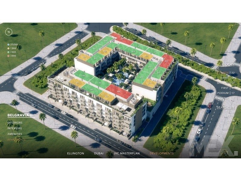 Nabízím Vám luxusní rezidenční projekt Belgravia 2 který se nachází v Jumeirah village circle -…