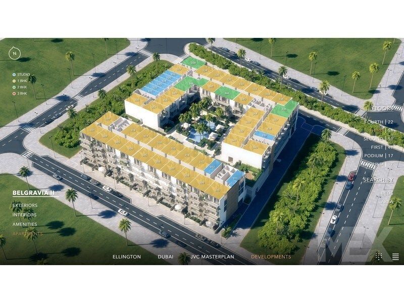 Nabízím Vám luxusní rezidenční projekt Belgravia 2 který se nachází v Jumeirah village circle -…